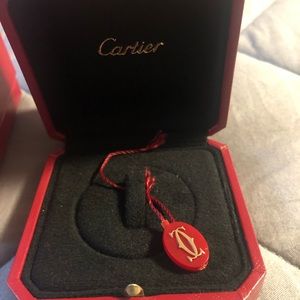 Cartier Ring Case, Box and Shopping Bag